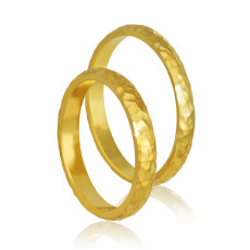 Wedding ring classic yellow gold 3.5mm